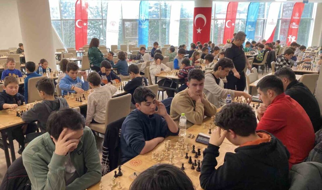 Kastamonu’da 10 Ocak Çalışan Gazeteciler Günü dolayısıyla düzenlenen satranç turnuvasında