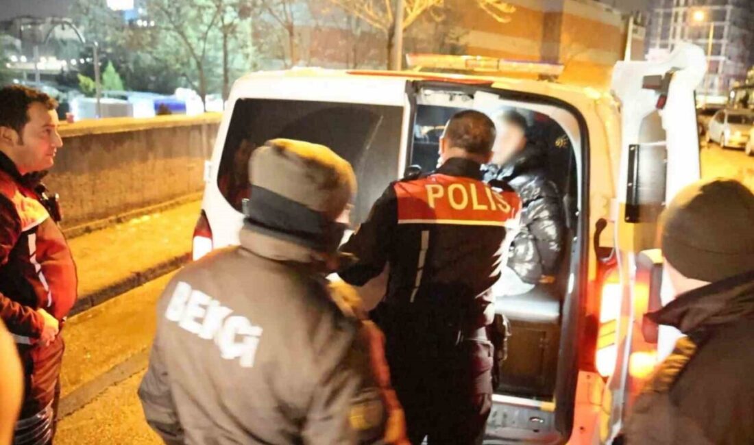 Aksaray’da mahallede kavga eden ve polisi alarma geçiren gençler, kovalamaca