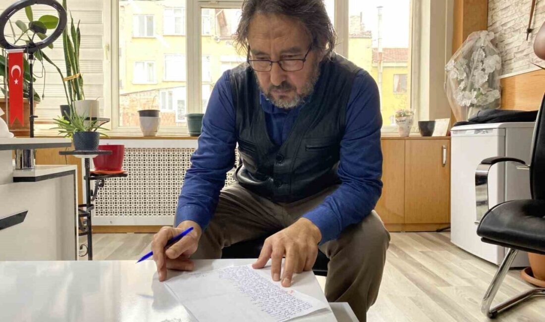 Eskişehir Şairler Derneği Başkanı Kenan Demirel, kaybettiği telefonu için yazdığı