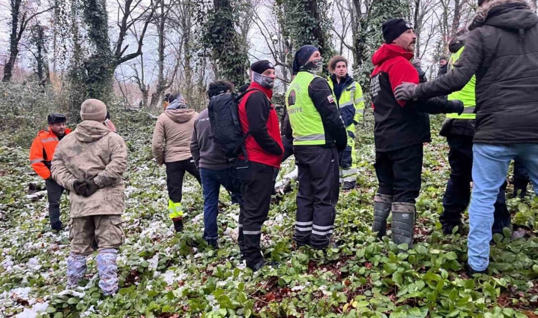 Zonguldak’ın Alaplı ilçesinde “Ava gidiyorum” diyerek evden ayrılan 31 yaşındaki