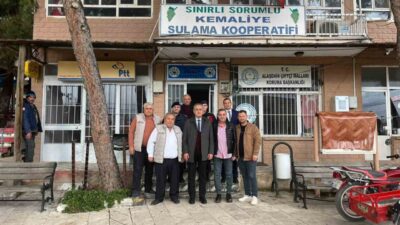 Vatandaşların sorun, talep ve önerilerini yerinde dinleyen Alaşehir Kaymakamı Alper