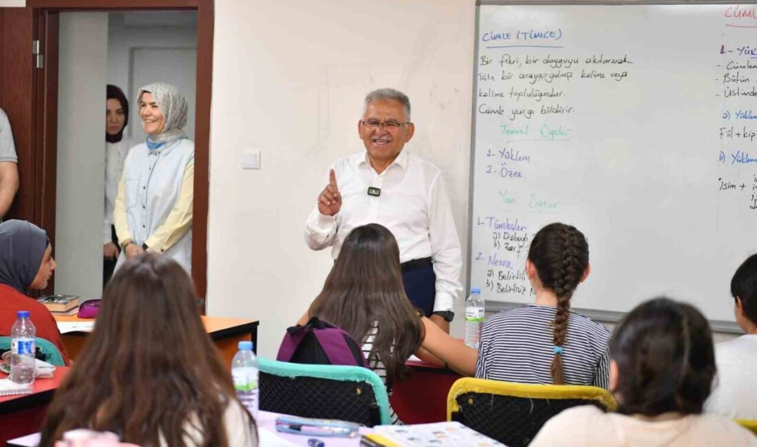 Kayseri Büyükşehir Belediyesi bünyesinde mesleki eğitim, kurs ve kültür sanat