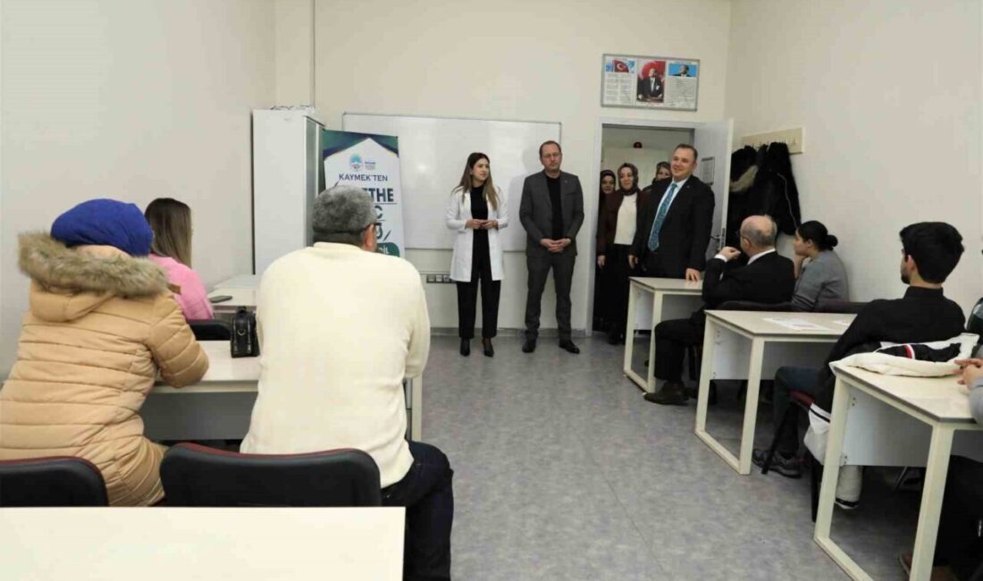 Kayseri Büyükşehir Belediyesi KAYMEK Sanat ve Mesleki Eğitim Kurs Merkezleri’nde