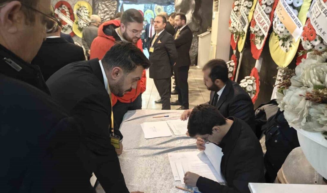 Kayseri Emlakçılar Odası’nda 6. Olağan Genel Kurul heyecanı başladı. Kayseri