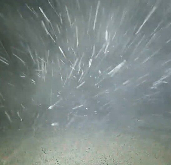 Kayseri-Kahramanmaraş kara yolu, yoğun kar yağışı ve tipi nedeniyle çift