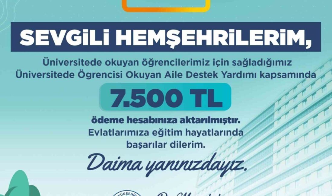 Genç dostu Büyükşehir Belediye Başkanı Dr. Memduh Büyükkılıç’ın ‘Üniversitede Öğrencisi