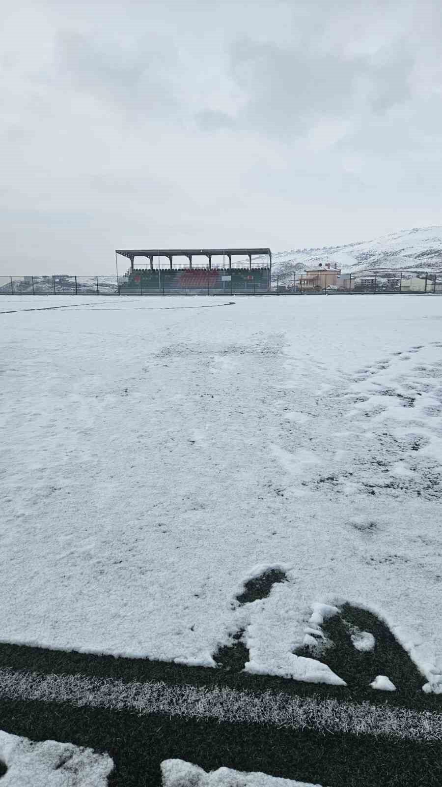 Kayseri’de kar yağışı nedeni ile bugün ve yarın oynanması gereken