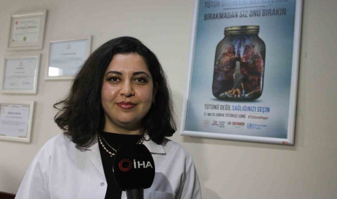 Kayseri’de geride kalan 2025 yılında yaklaşık bin kişi sigara bırakmak