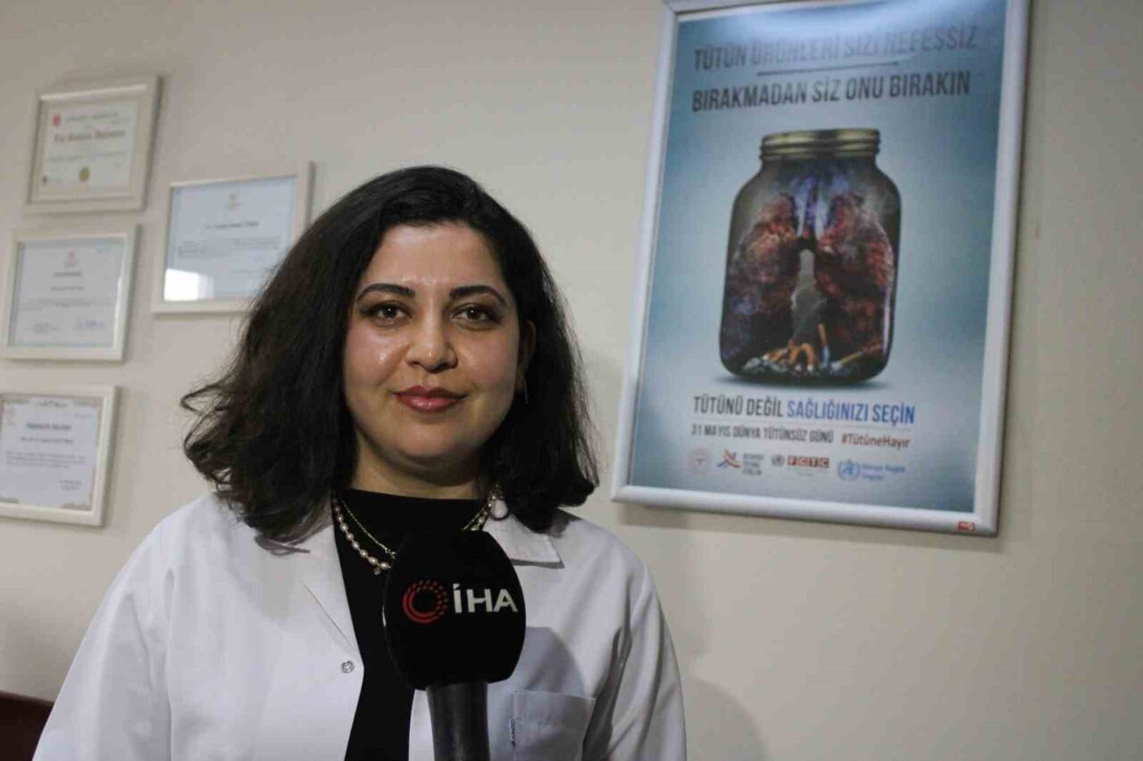 Kayseri’de geride kalan 2025 yılında yaklaşık bin kişi sigara bırakmak