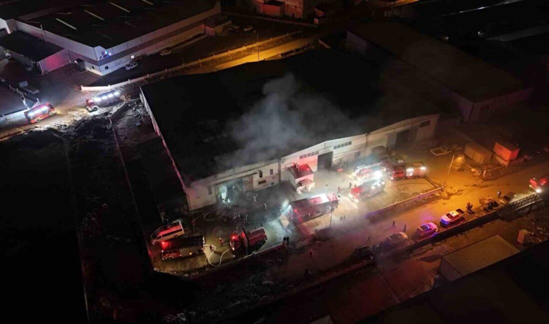 Kayseri Organize Sanayi Bölgesi’nde (OSB) bir mobilya fabrikasında yangın çıktı.