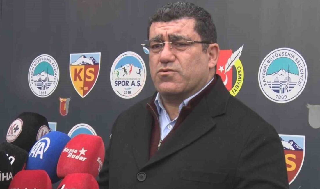 Kayserispor Başkanı Nurettin Açıkalın, sahalarında ağırladıkları Rams Başakşehir maçı sonrası