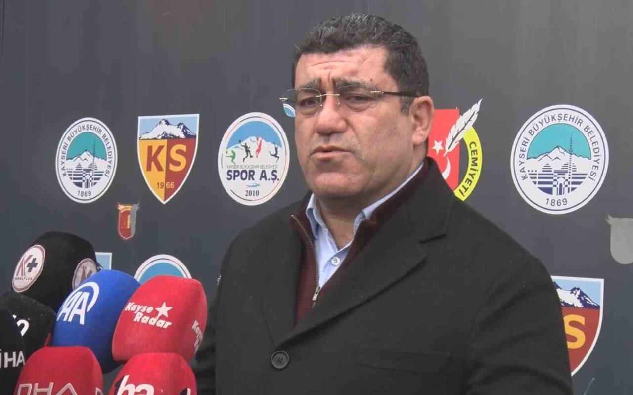 Kayserispor Başkanı Nurettin Açıkalın, sahalarında ağırladıkları Rams Başakşehir maçı sonrası