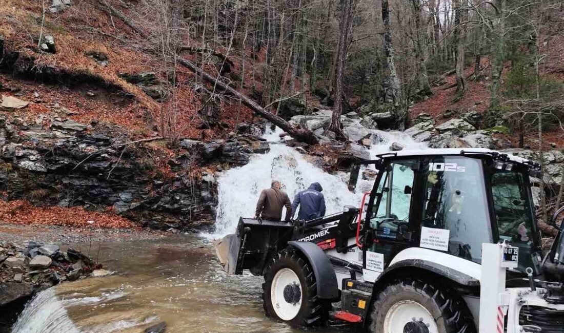 Balıkesir’in Edremit ilçesinde, Kaz Dağları’nda araçlarının lastiğinin patlaması ve olumsuz
