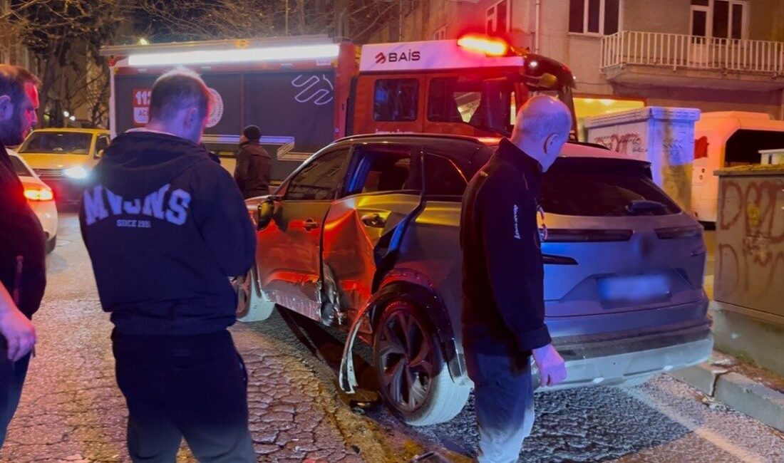 Tekirdağ Çorlu’da kazaya karışıp olay yerinde arabasını bırakıp kaçan sürücünün,