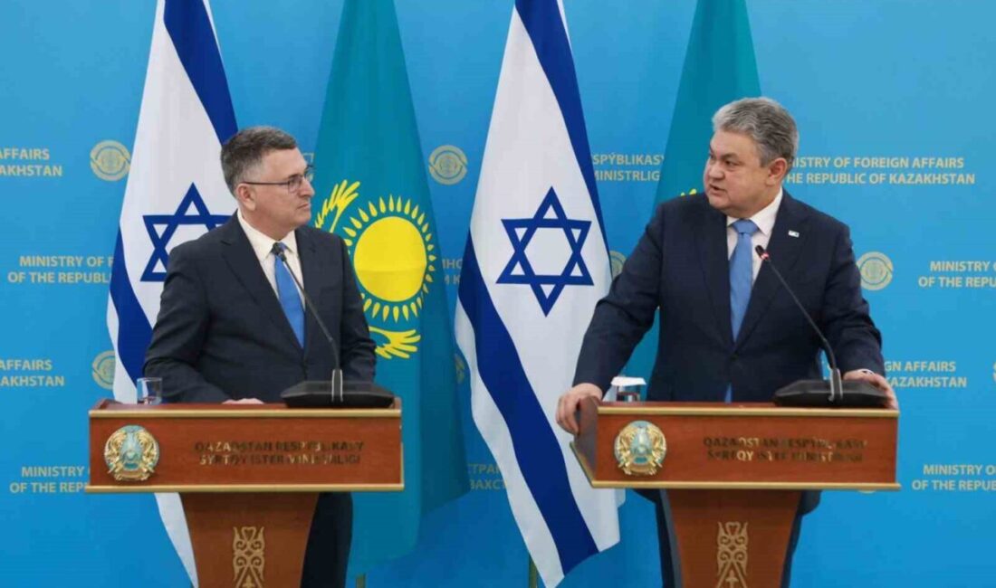 Kazakistan Dışişleri Bakanı Yermek Koşerbayev, resmi ziyaret için Kazakistan’ın başkenti