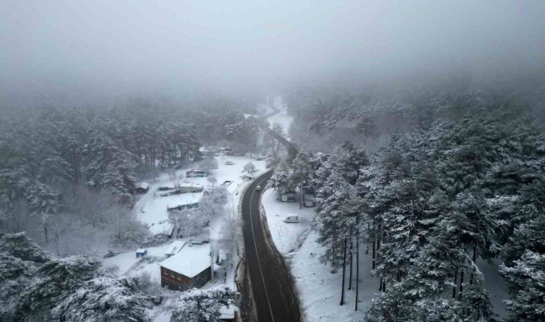 Marmara ile Ege Bölgesi’ni fiziki olarak ayıran Kazdağları’nda etkili olan