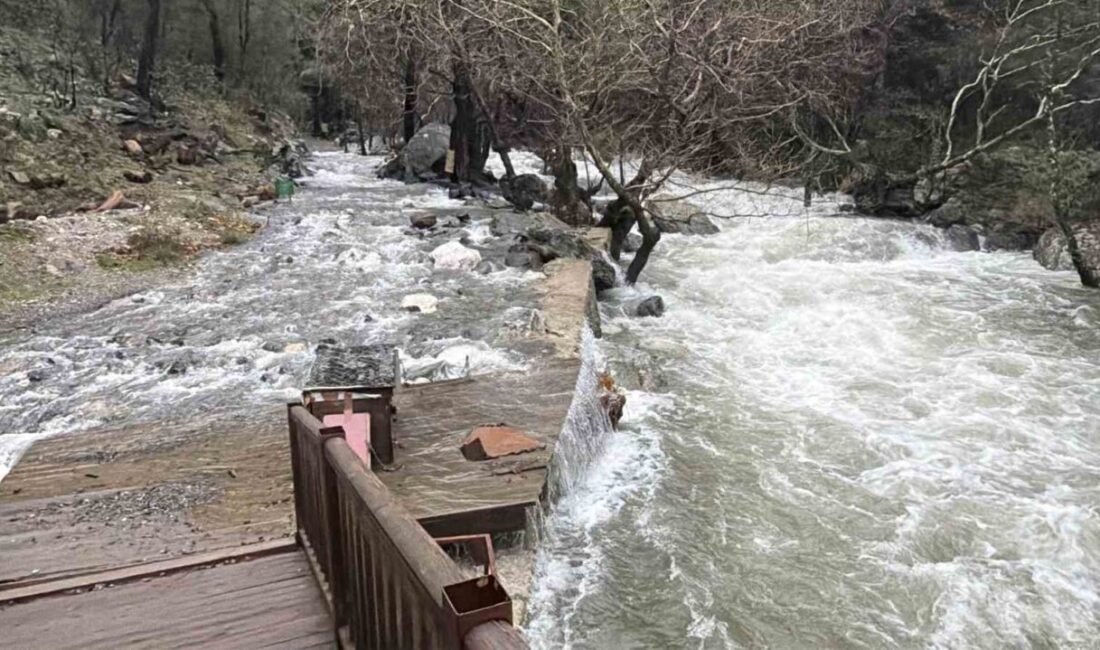 Kazdağları’nda geçtiğimiz günlerde etkili olan lodos ve sağanak yağışlar sonrası