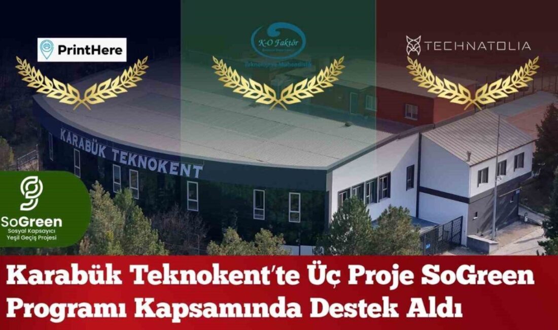 Karabük Üniversitesi’nin(KBÜ) mezunları ve öğretim üyeleri tarafından kurulan üç firma,