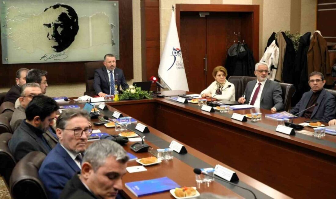 Karabük Üniversitesi(KBÜ) Ocak Ayı Senato Toplantısı’nda, üniversitenin akademik performansı, proje