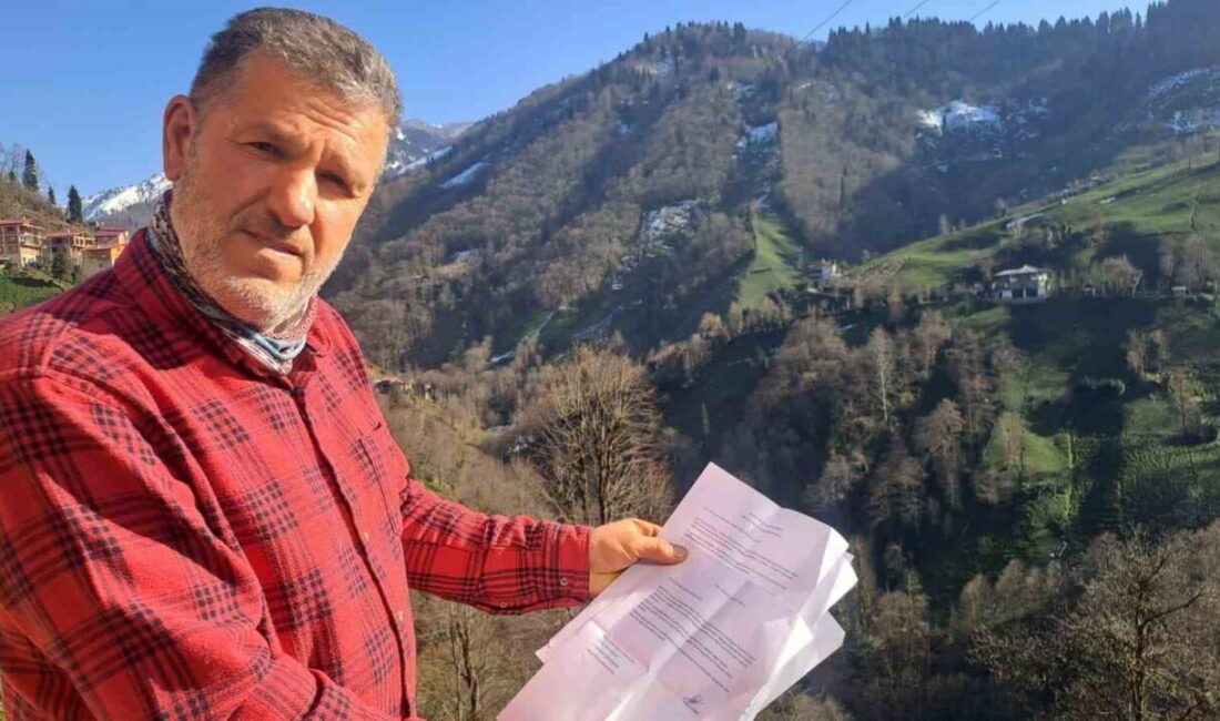 Rize’nin Çamlıhemşin ilçesinde emekli bir şahıs, kendisini banka görevlisi olarak