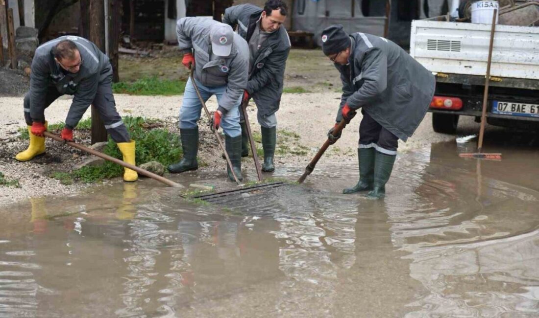 Kepez Belediyesi, Antalya’da 22 Ocak Perşembe gününden itibaren etkili olan