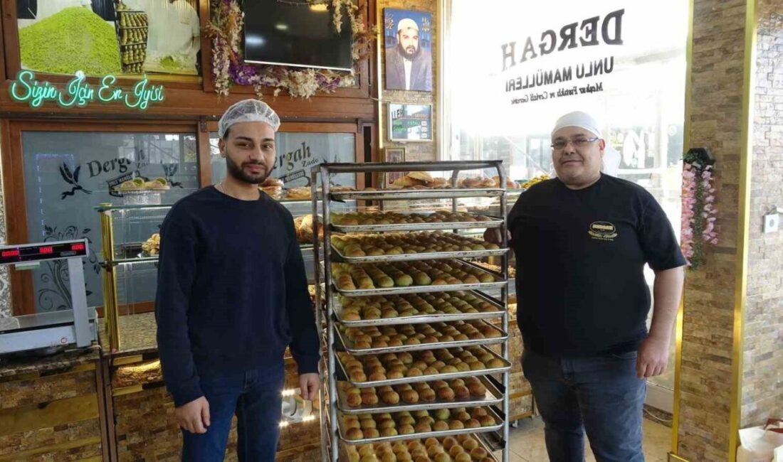 Kilis’in yöresel kurabiyesi gerebiç, kendine özgü lezzetiyle yılın her mevsimi