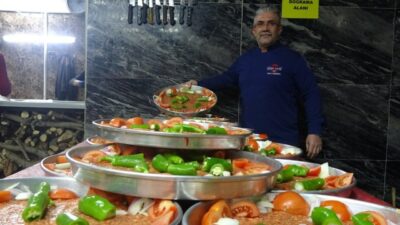 Kilis’in coğrafi işaretli lezzeti Kilis tava, ustalarının elinde özgün tarifi