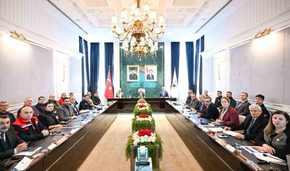 Kırklareli İl Afet ve Acil Durum Koordinasyon Kurulu Toplantısı Vali