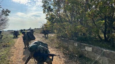 Kırklareli’nde konuşlu 41’inci Komando Tugay Komutanlığı’nda, “1’inci Ordu Komando Kolu