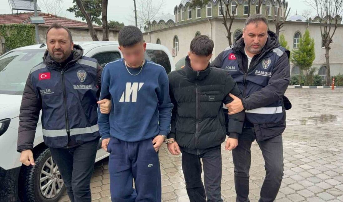 Samsun’un Canik ilçesinde bir iş yerinde kız meselesi yüzünden çıkan