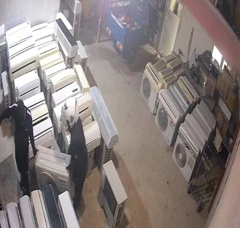 Antalya’da farklı tarihlerde meydana gelen klima hırsızlıkları ile ilgili gözaltına