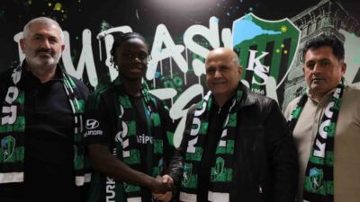 Kocaelispor, İngiliz ekibi Manchester City’den 21 yaşındaki futbolcu Mahamadou Susoho