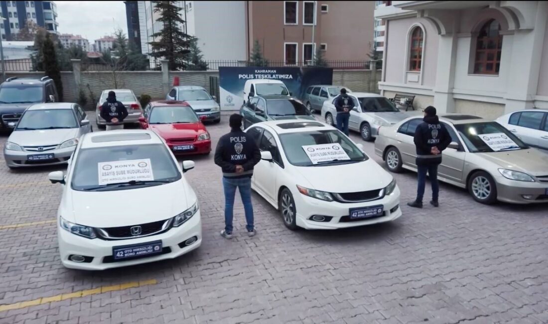 Konya’da “Change Araç” çetesine yönelik polis ekiplerince geçtiğimiz ay düzenlenen