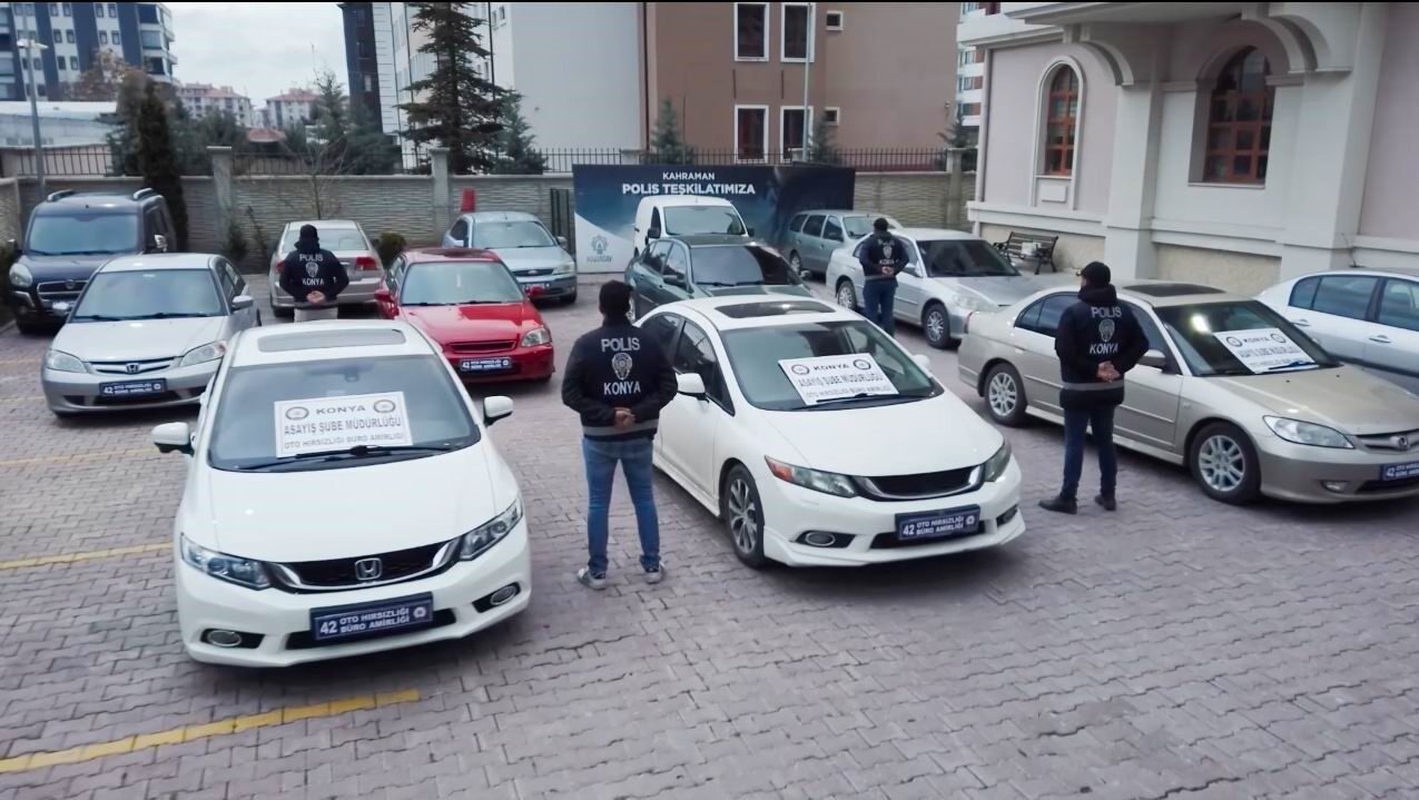 Konya’da “Change Araç” çetesine yönelik polis ekiplerince geçtiğimiz ay düzenlenen