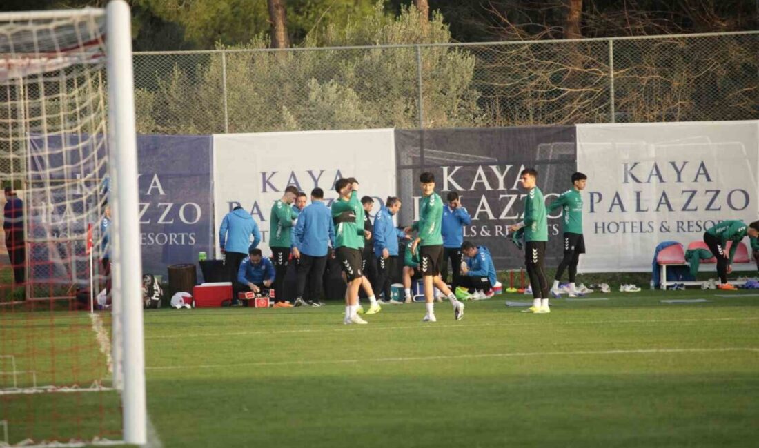 Konyaspor, Antalya Belek’te devam eden devre arası kamp çalışmalarını sürdürüyor.