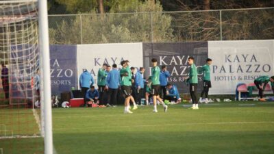 Konyaspor, Antalya Belek’te devam eden devre arası kamp çalışmalarını sürdürüyor.