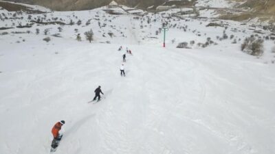 Bayburt’un kış turizminde önemli bir yere sahip olan Kop Dağı