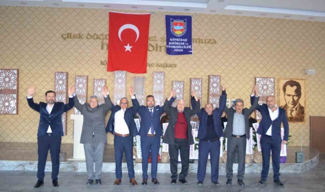 Manisa’nın Köprübaşı ilçesinde Şoförler ve Otomobilciler Odası olağan genel kurulunda