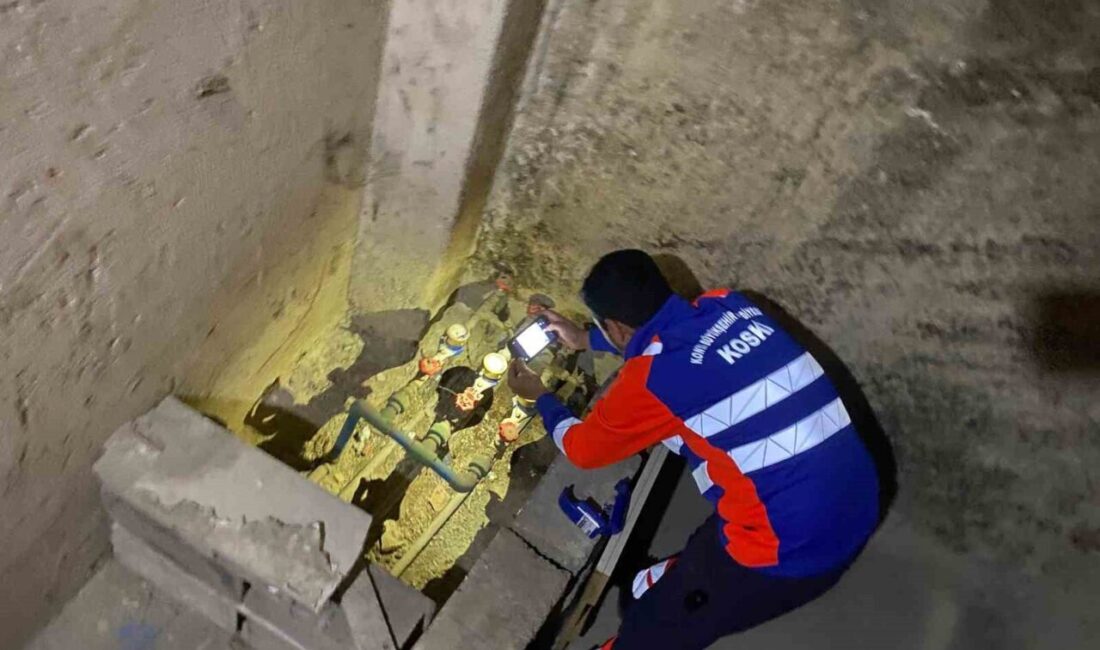 Konya Büyükşehir Belediyesi KOSKİ Genel Müdürlüğü, kış aylarında hava sıcaklıklarının
