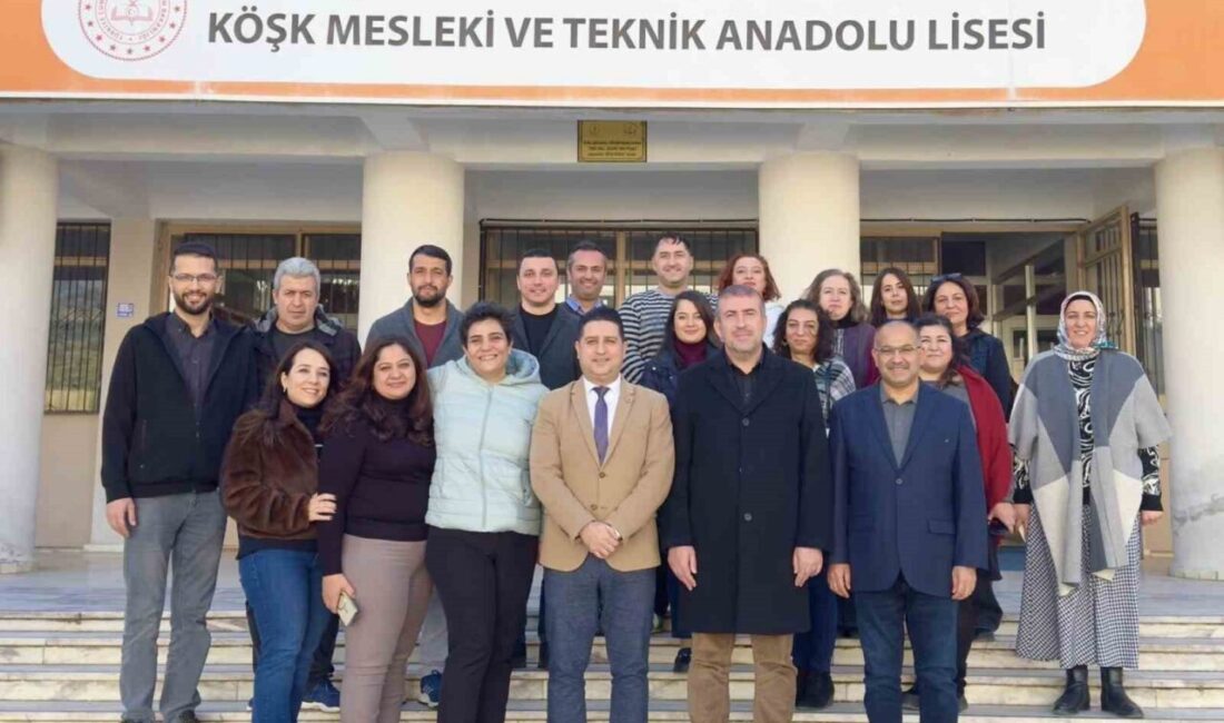 Aydın’ın Köşk ilçesinde liselerde görev yapan öğretmenler ile gerçekleştirilen toplantıda
