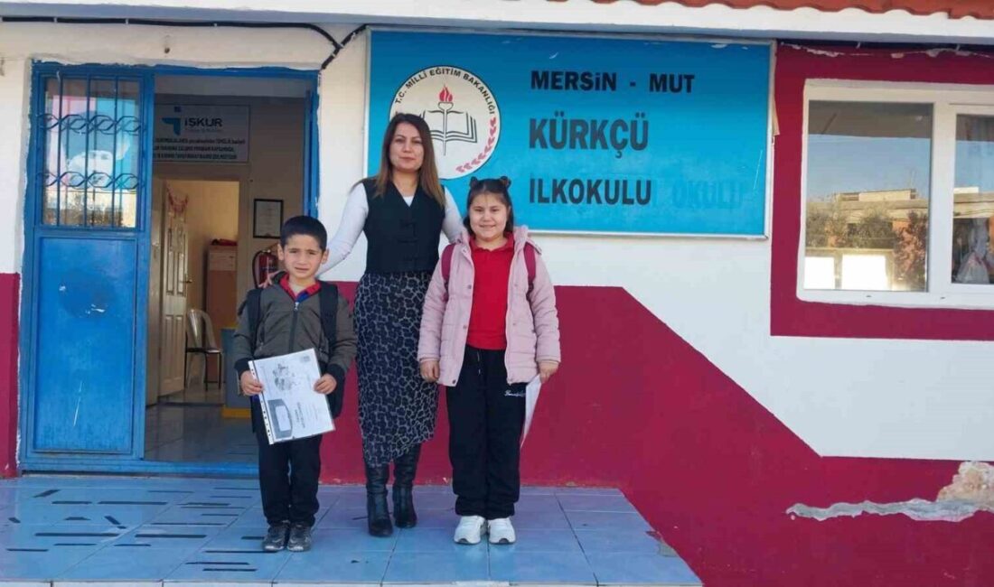 Mersin’in Mut ilçesine 40 kilometre uzaklıktaki kırsal mahallede 2 öğrenci