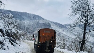 DÜZCE (İHA) – Düzce İl Özel İdaresi ekipleri, etkili olan