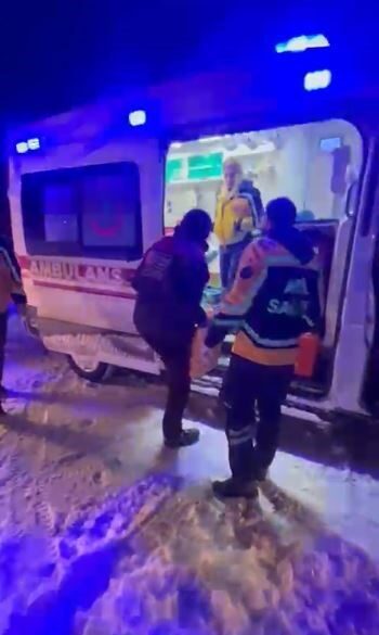 Sivas’ta köyde yaşayan ve gece saatlerinde rahatsızlanan bir vatandaş için