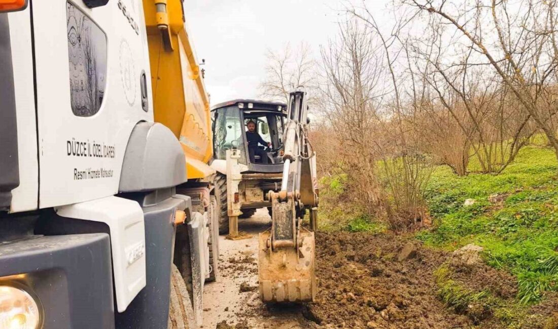 DÜZCE (İHA) – Düzce Valiliği İl Özel İdaresi Yol ve