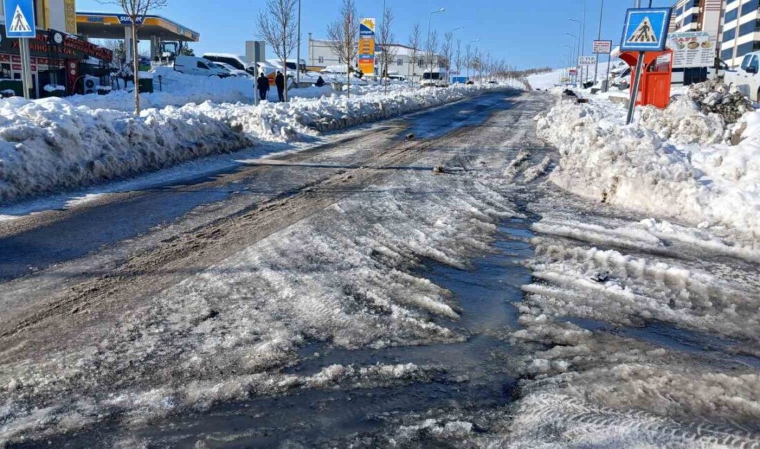 Diyarbakır’ın Kulp ilçesinde 7 gün süren kar yağışının ardından hava