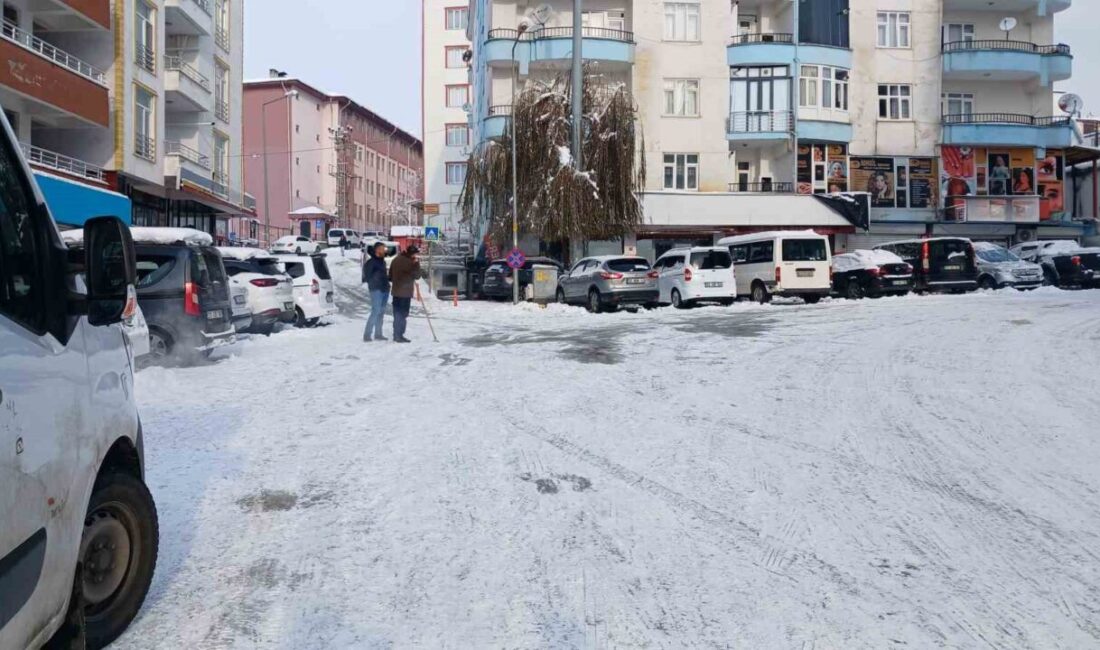 Diyarbakır’ın Kulp ilçesinde üç gündür aralıksız yağan kar sonrası hava