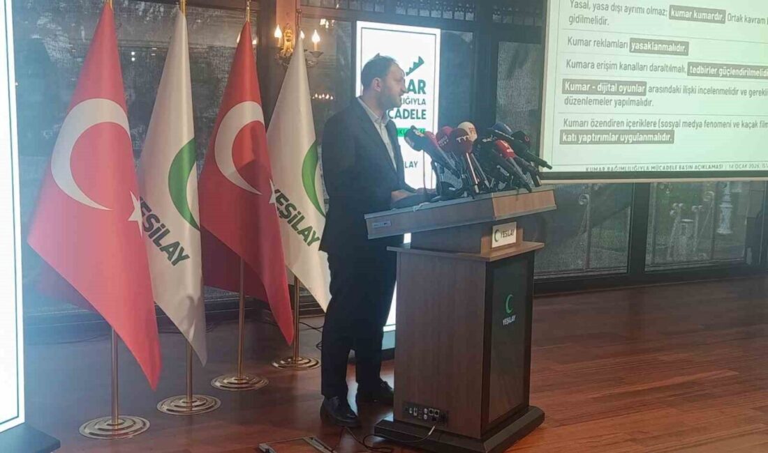 Yeşilay Genel Başkanı Doç. Dr. Mehmet Dinç, kumar bağımlılığındaki tehlikeye