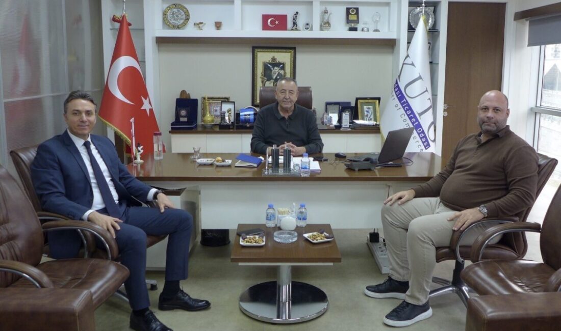 Kuşadası İlçe Emniyet Müdürü Rasim Demirelli, Kuşadası Ticaret Odası’na (KUTO)
