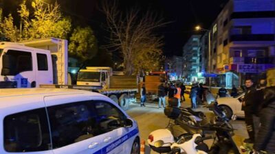 Kuşadası Belediyesi’nin Aydın Büyükşehir Belediyesi’ne ait alanda çalışma yaptığı iddiasıyla