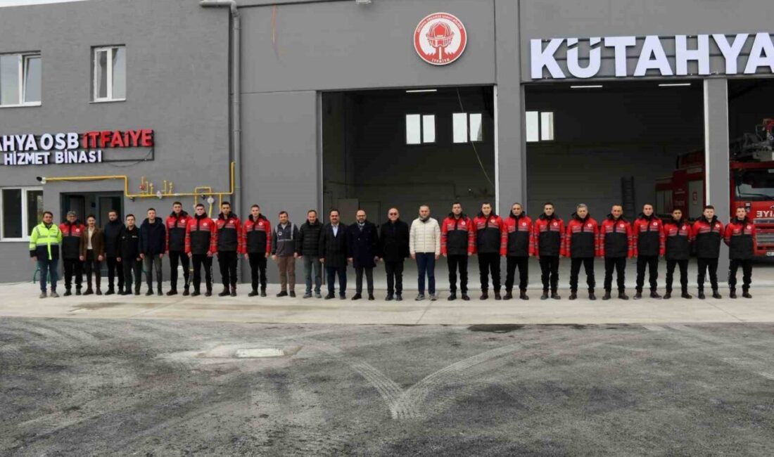 Kütahya Organize Sanayi Bölgesi (OSB) Yönetim Kurulu, bölgede yapımı tamamlanan